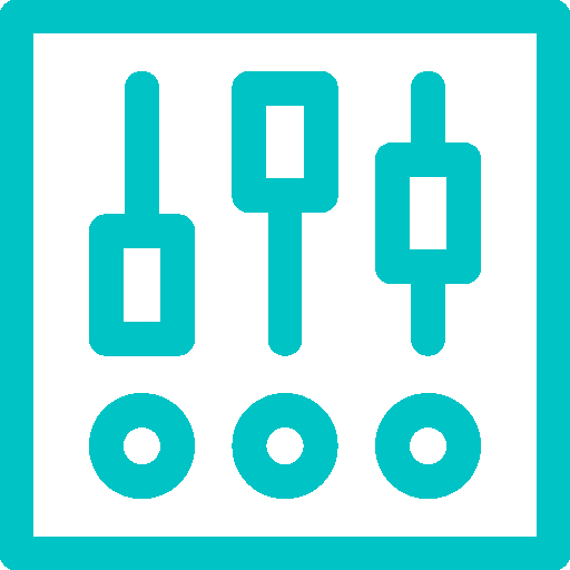 Icono de mesa de sonido
